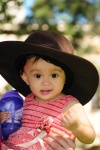 Insyirah with her cowboys hat